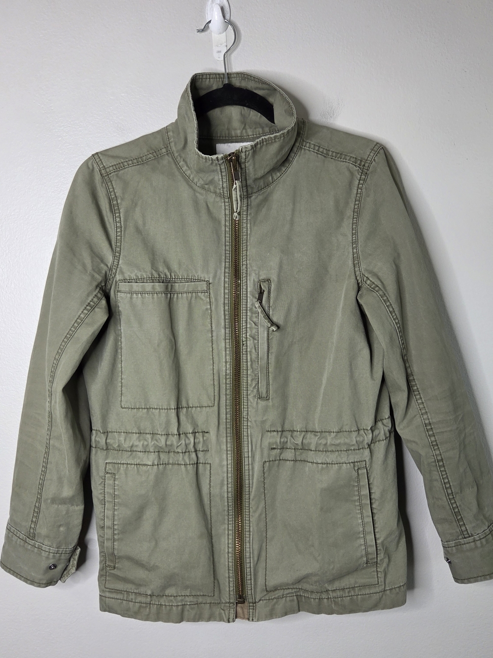 Madewell Fleet Women's Lightweight Utility Jacket in Sage Green